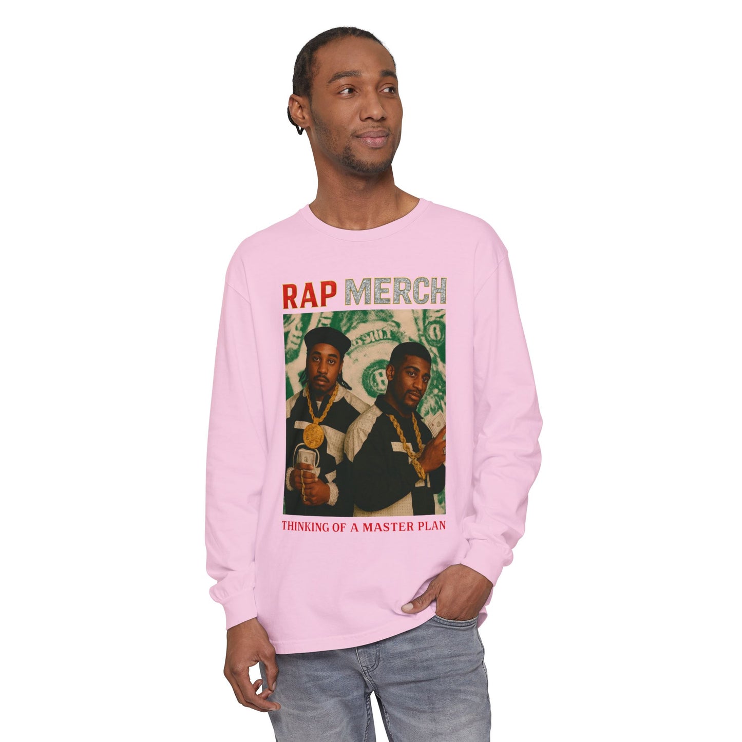 Retro Rap Long Sleeve Tee, Unisex Music Shirt, Hip Hop Tee, Vintage Rap Merchandise, Gift for Music Lovers, Streetwear Top