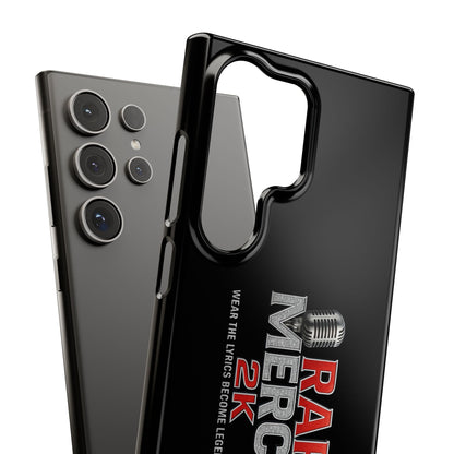 Rap Merch Snap Case for Music Lovers, Hip Hop Phone Cover, Mobile Accessories, Gift for Musicians, Trendy Phone Case