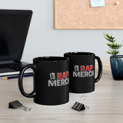 Rap Merch 2K Black Mug | Perfect for Music Lovers, Gift for Birthdays, Music Events, Coffee Lovers, Stylish Drinkware