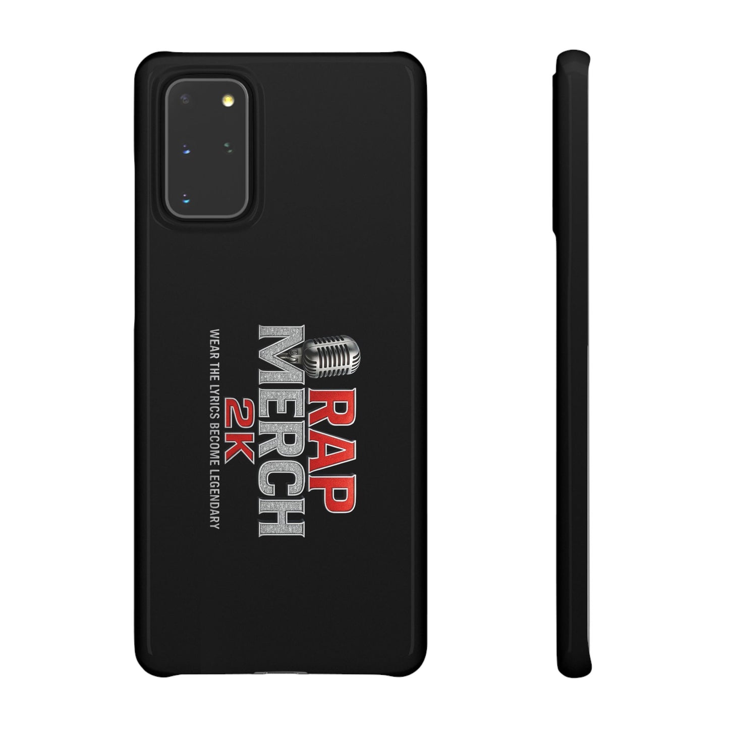 Rap Merch Snap Case for Music Lovers, Hip Hop Phone Cover, Mobile Accessories, Gift for Musicians, Trendy Phone Case