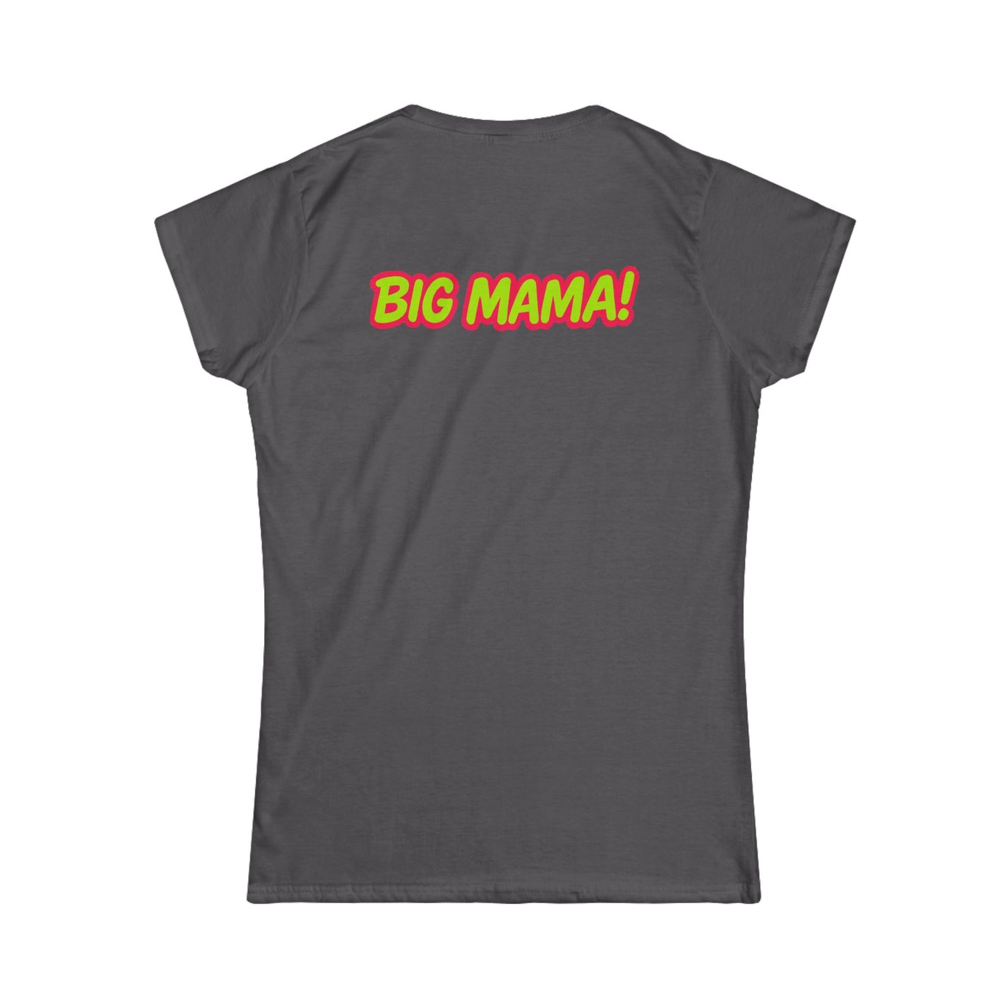 Rap Merch Women's Softstyle Tee - Big Mama Graphic Tee, Hip Hop Fashion, Gift for Music Lovers, Casual Chic Style, Birthday Gift