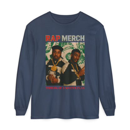 Retro Rap Long Sleeve Tee, Unisex Music Shirt, Hip Hop Tee, Vintage Rap Merchandise, Gift for Music Lovers, Streetwear Top