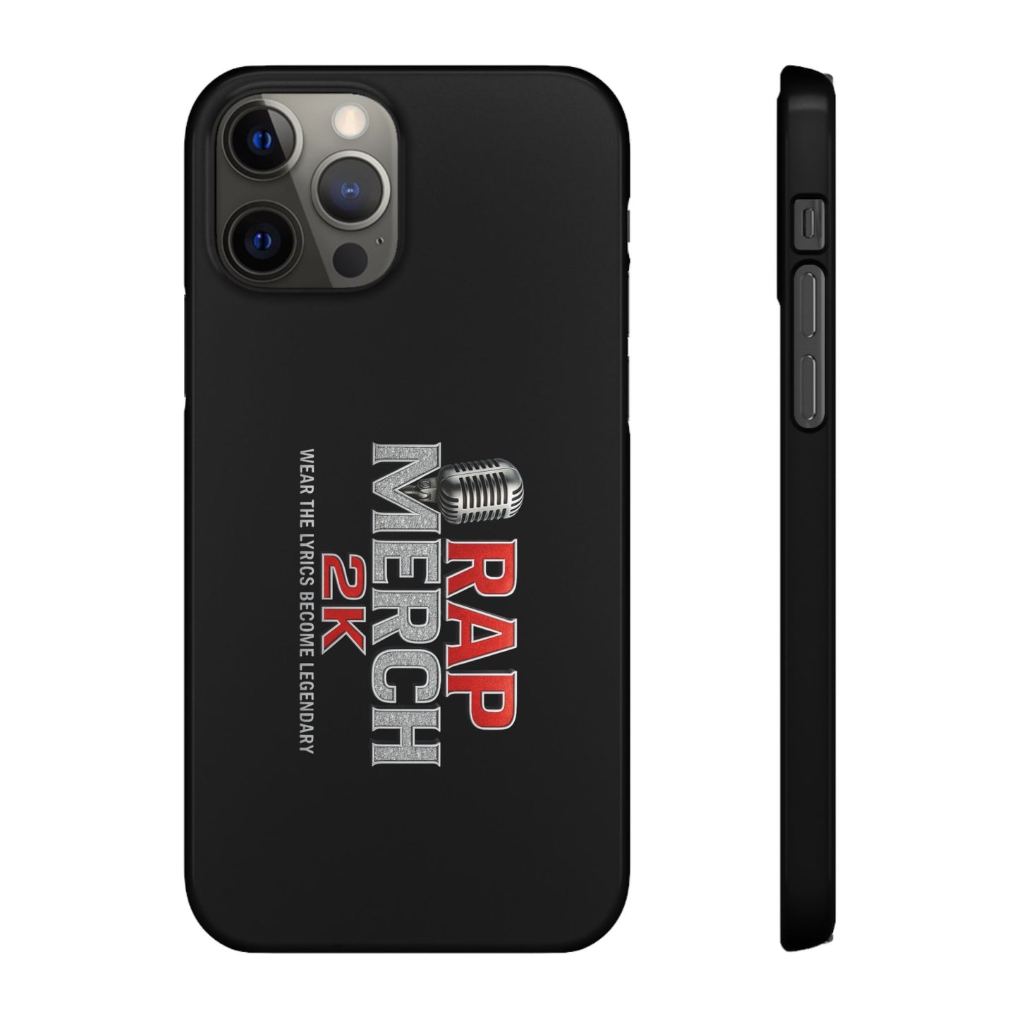 Rap Merch Snap Case for Music Lovers, Hip Hop Phone Cover, Mobile Accessories, Gift for Musicians, Trendy Phone Case