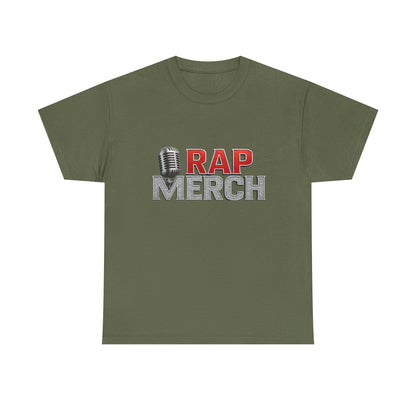 Rap Merch Unisex Heavy Cotton Tee - Perfect for Music Lovers, Gift for Hip-Hop Fans, Streetwear Style, Concert Outfit, Festival Apparel