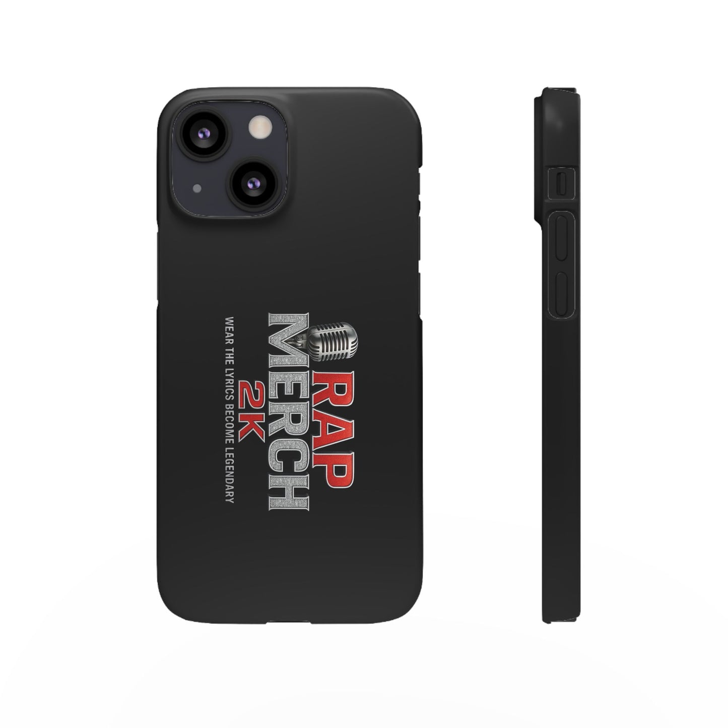 Rap Merch Snap Case for Music Lovers, Hip Hop Phone Cover, Mobile Accessories, Gift for Musicians, Trendy Phone Case