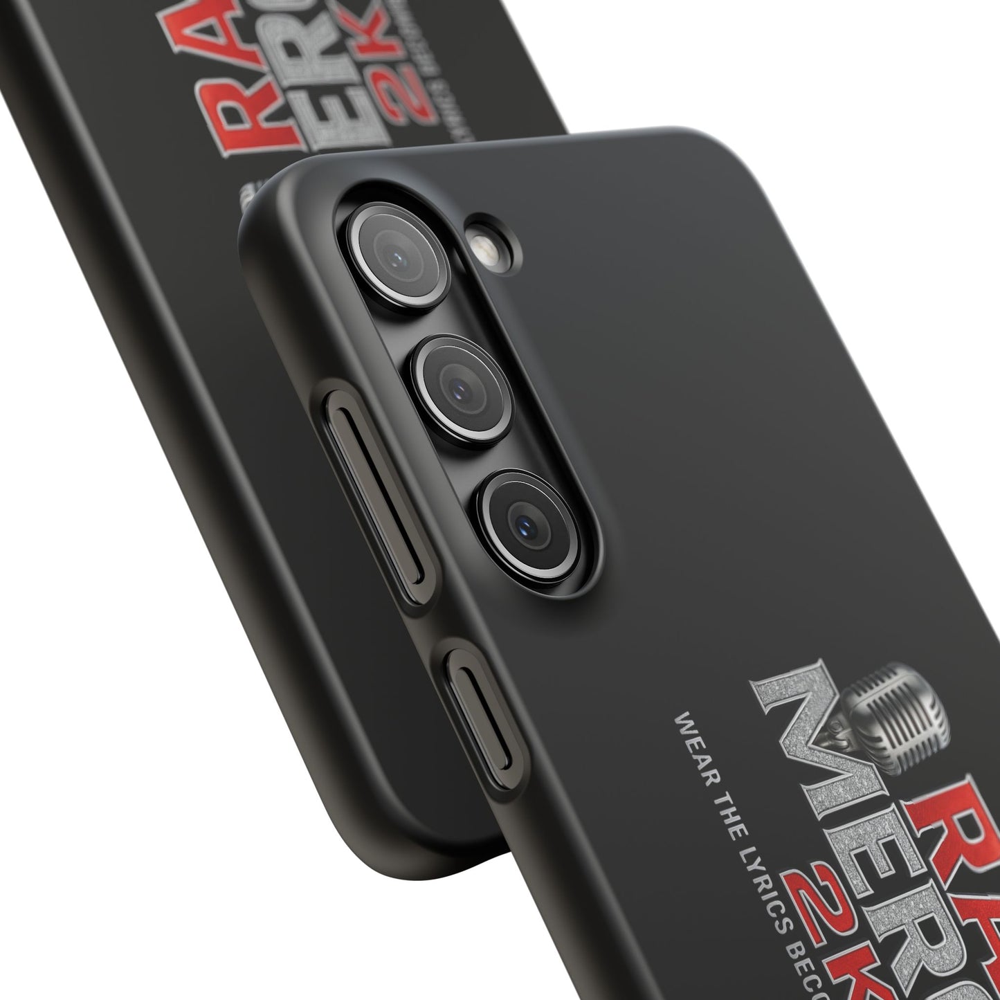 Rap Merch Snap Case for Music Lovers, Hip Hop Phone Cover, Mobile Accessories, Gift for Musicians, Trendy Phone Case