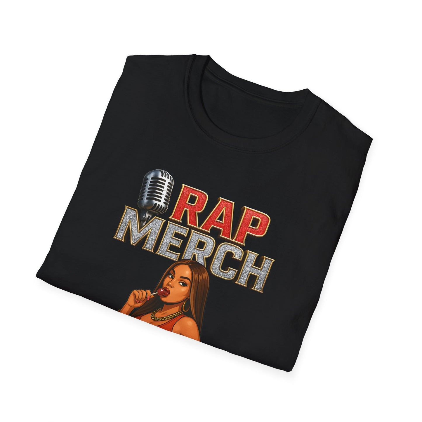 Vibrant Rap Merch T-Shirt, Perfect for Music Lovers, Graphic Tee Gift, Streetwear Fashion, Casual Everyday Wear