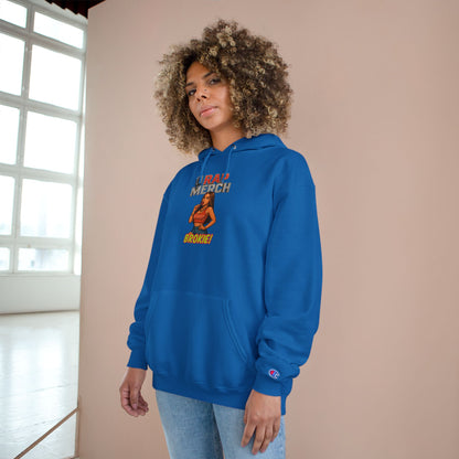 Rap Merch Champion Hoodie - Hip Hop Apparel, Cozy Streetwear, Music Lover Gift, Casual Style, Trendy Outfit