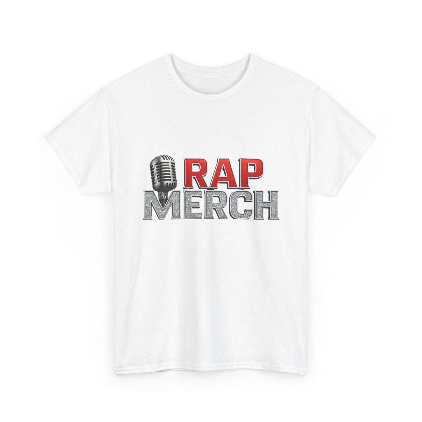 Rap Merch Unisex Heavy Cotton Tee - Perfect for Music Lovers, Gift for Hip-Hop Fans, Streetwear Style, Concert Outfit, Festival Apparel