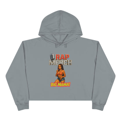 Rap Merch Crop Hoodie, Big Mama Hoodie, Music Lover Gift, Funny Hoodie for Her, Streetwear Crop Top, Casual Cozy Outfit