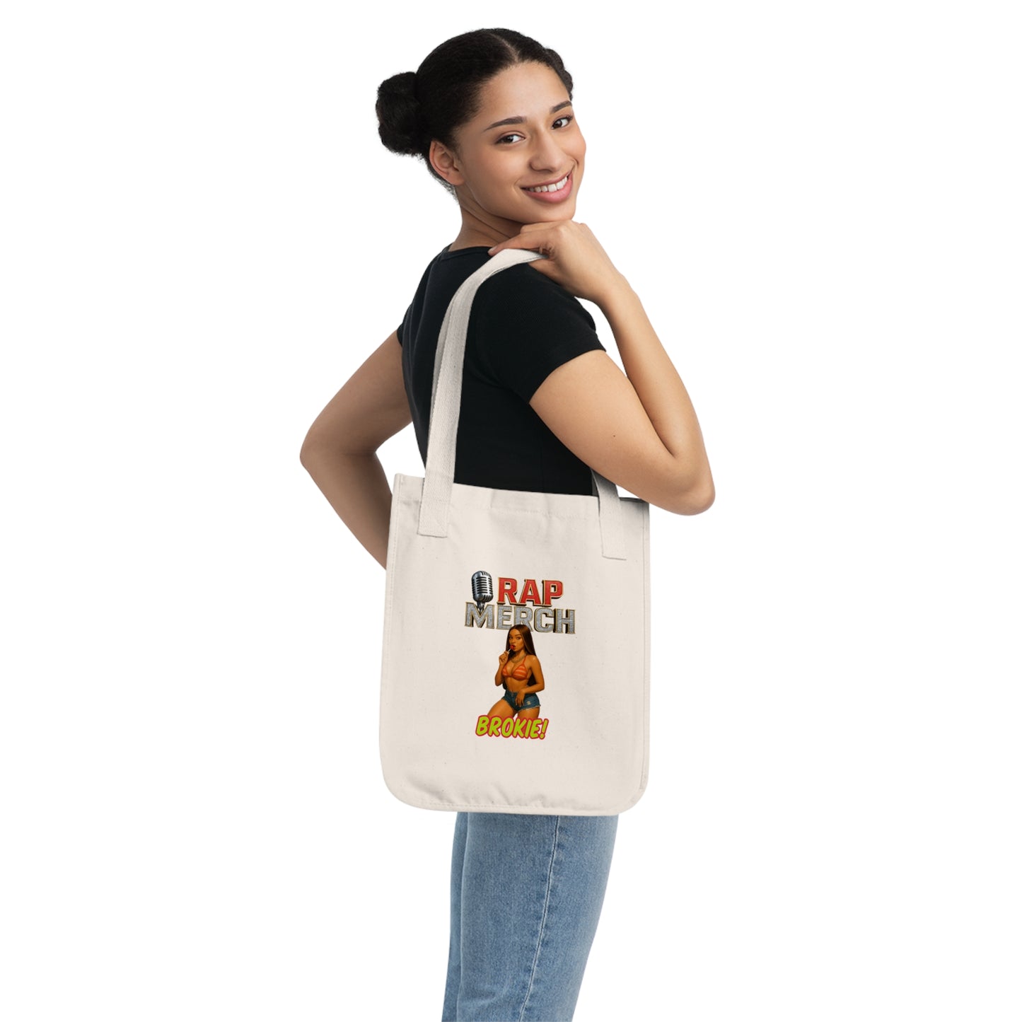 Rap Merch Organic Tote Bag - Perfect for Music Lovers, Festival Essentials, Shopping, Eco-Friendly Gift, Stylish Everyday Use