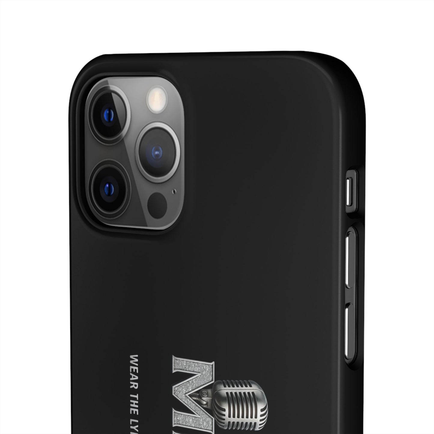 Rap Merch Snap Case for Music Lovers, Hip Hop Phone Cover, Mobile Accessories, Gift for Musicians, Trendy Phone Case
