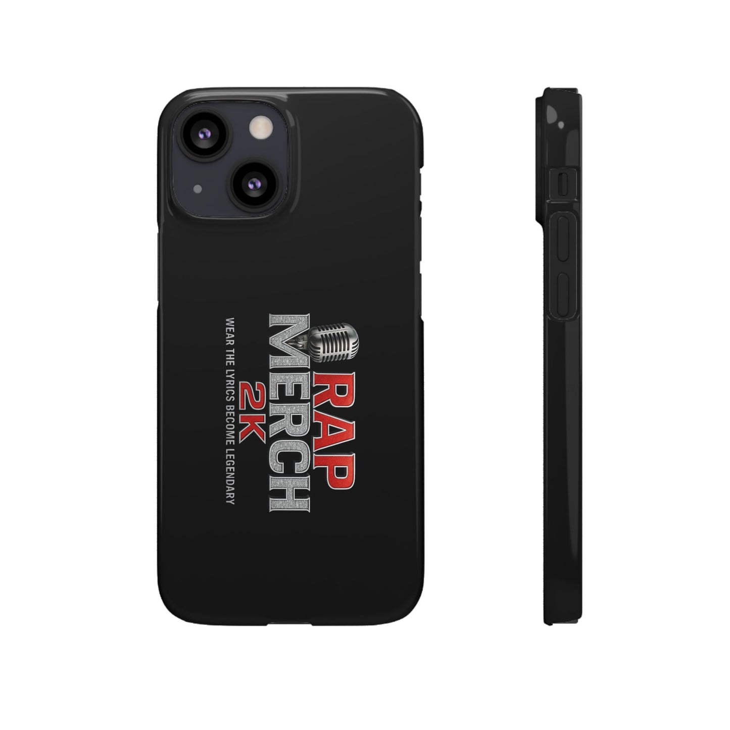 Rap Merch Snap Case for Music Lovers, Hip Hop Phone Cover, Mobile Accessories, Gift for Musicians, Trendy Phone Case