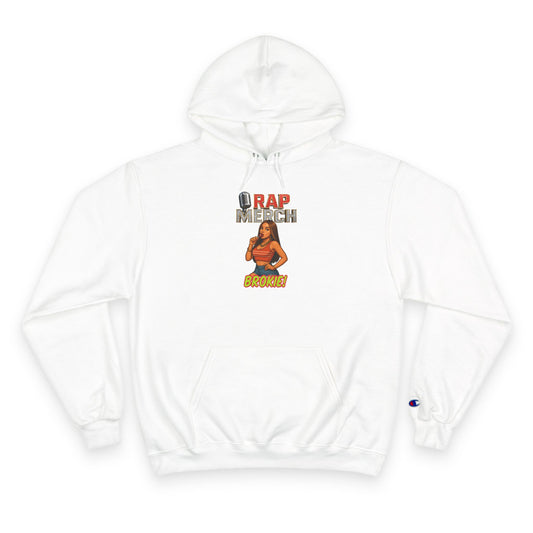 Rap Merch Champion Hoodie - Hip Hop Apparel, Cozy Streetwear, Music Lover Gift, Casual Style, Trendy Outfit