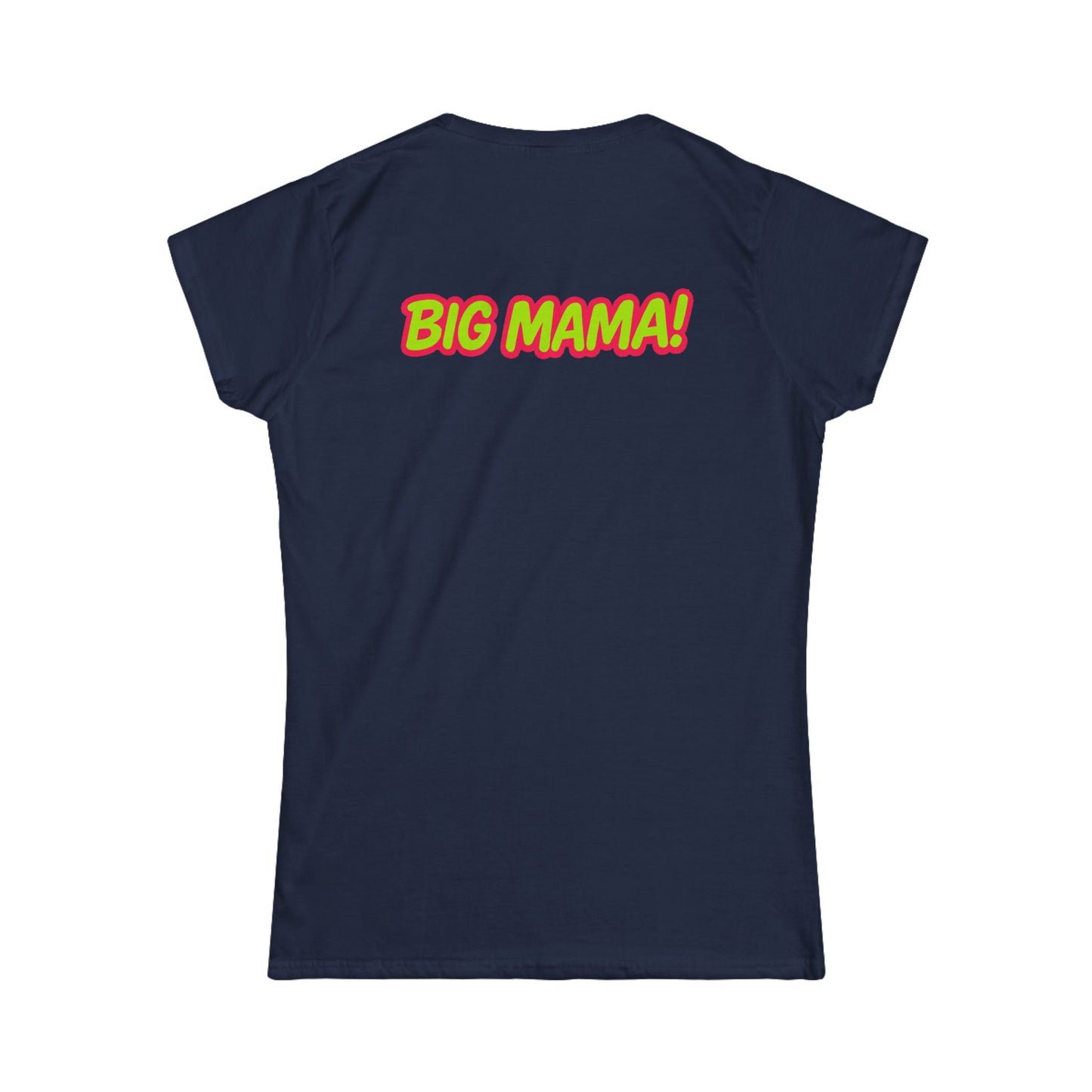 Rap Merch Women's Softstyle Tee - Big Mama Graphic Tee, Hip Hop Fashion, Gift for Music Lovers, Casual Chic Style, Birthday Gift