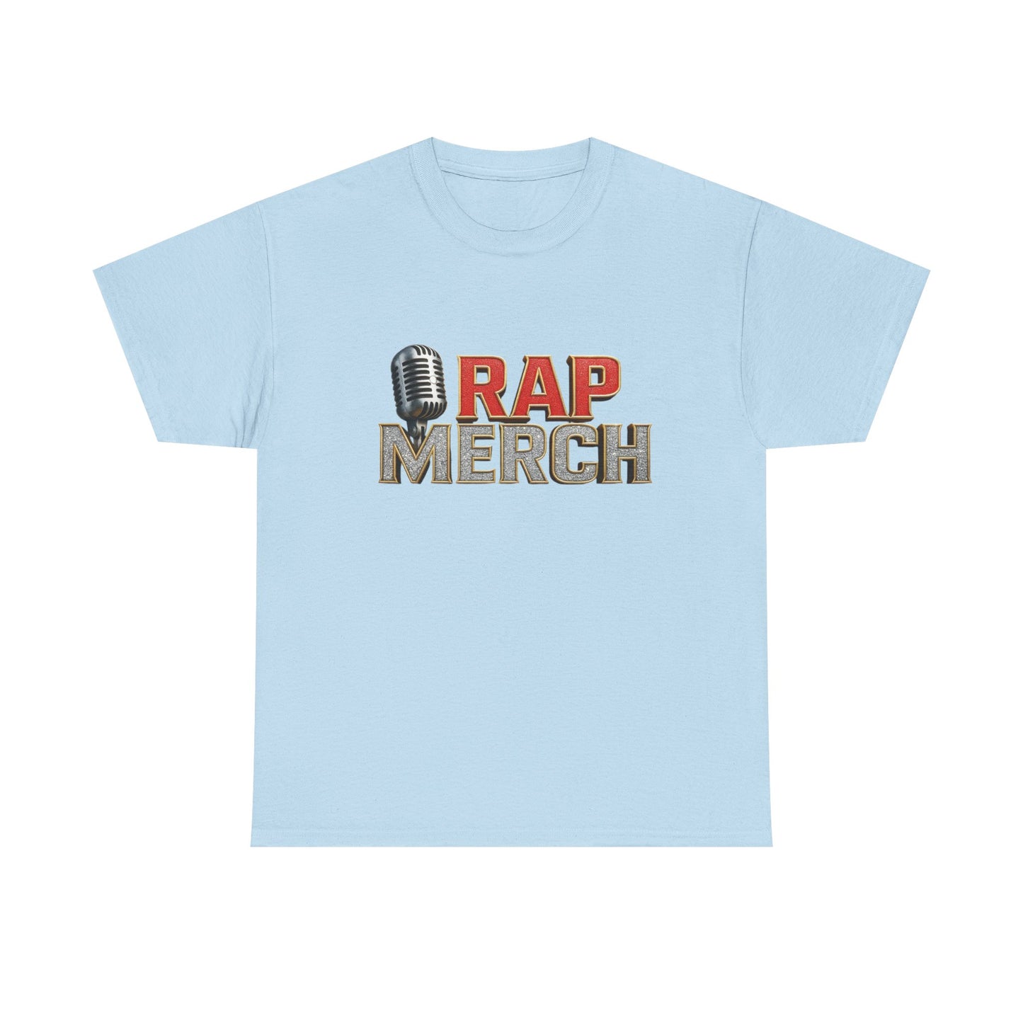 Rap Merch Unisex Heavy Cotton Tee - Hip Hop Style Shirt, Music Lover Gift, Streetwear Apparel, Festival Wear, Casual Outfit