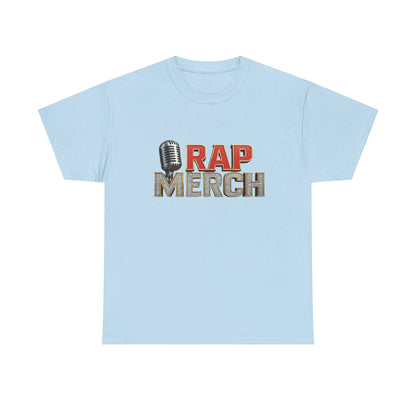 Rap Merch Unisex Heavy Cotton Tee - Hip Hop Style Shirt, Music Lover Gift, Streetwear Apparel, Festival Wear, Casual Outfit