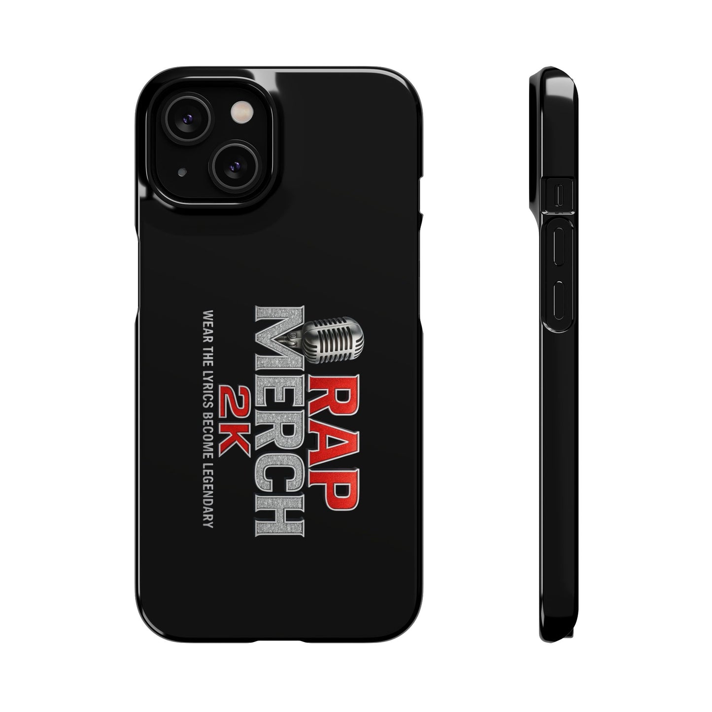 Rap Merch Snap Case for Music Lovers, Hip Hop Phone Cover, Mobile Accessories, Gift for Musicians, Trendy Phone Case