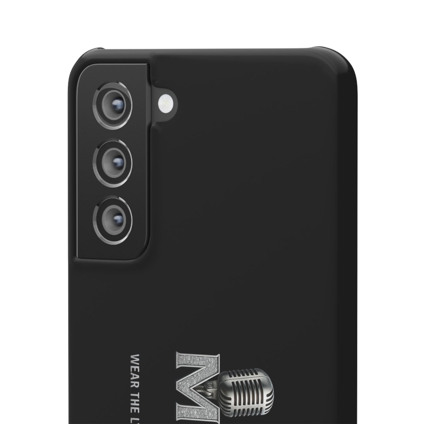 Rap Merch Snap Case for Music Lovers, Hip Hop Phone Cover, Mobile Accessories, Gift for Musicians, Trendy Phone Case