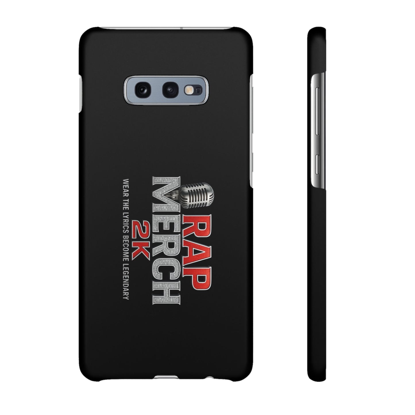 Rap Merch Snap Case for Music Lovers, Hip Hop Phone Cover, Mobile Accessories, Gift for Musicians, Trendy Phone Case