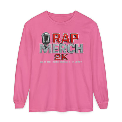 Rap Merch Long Sleeve T-Shirt - Legendary Lyrics Apparel, Music Lover Gift, Unisex Fashion, Casual Wear, Concert Merchandise