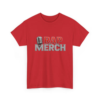 Rap Merch Unisex Heavy Cotton Tee - Perfect for Music Lovers, Gift for Hip-Hop Fans, Streetwear Style, Concert Outfit, Festival Apparel