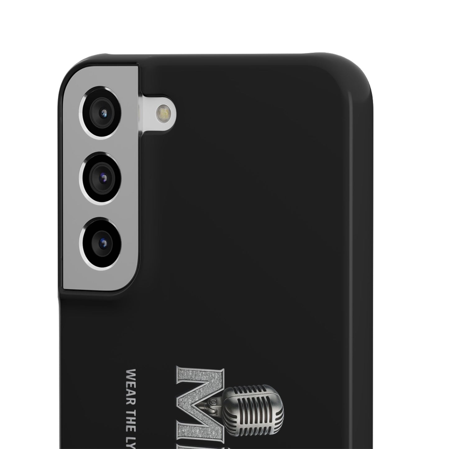 Rap Merch Snap Case for Music Lovers, Hip Hop Phone Cover, Mobile Accessories, Gift for Musicians, Trendy Phone Case