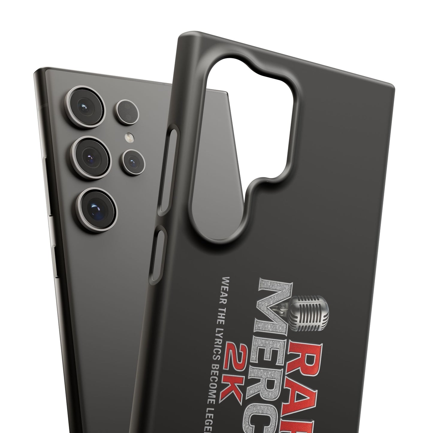 Rap Merch Snap Case for Music Lovers, Hip Hop Phone Cover, Mobile Accessories, Gift for Musicians, Trendy Phone Case