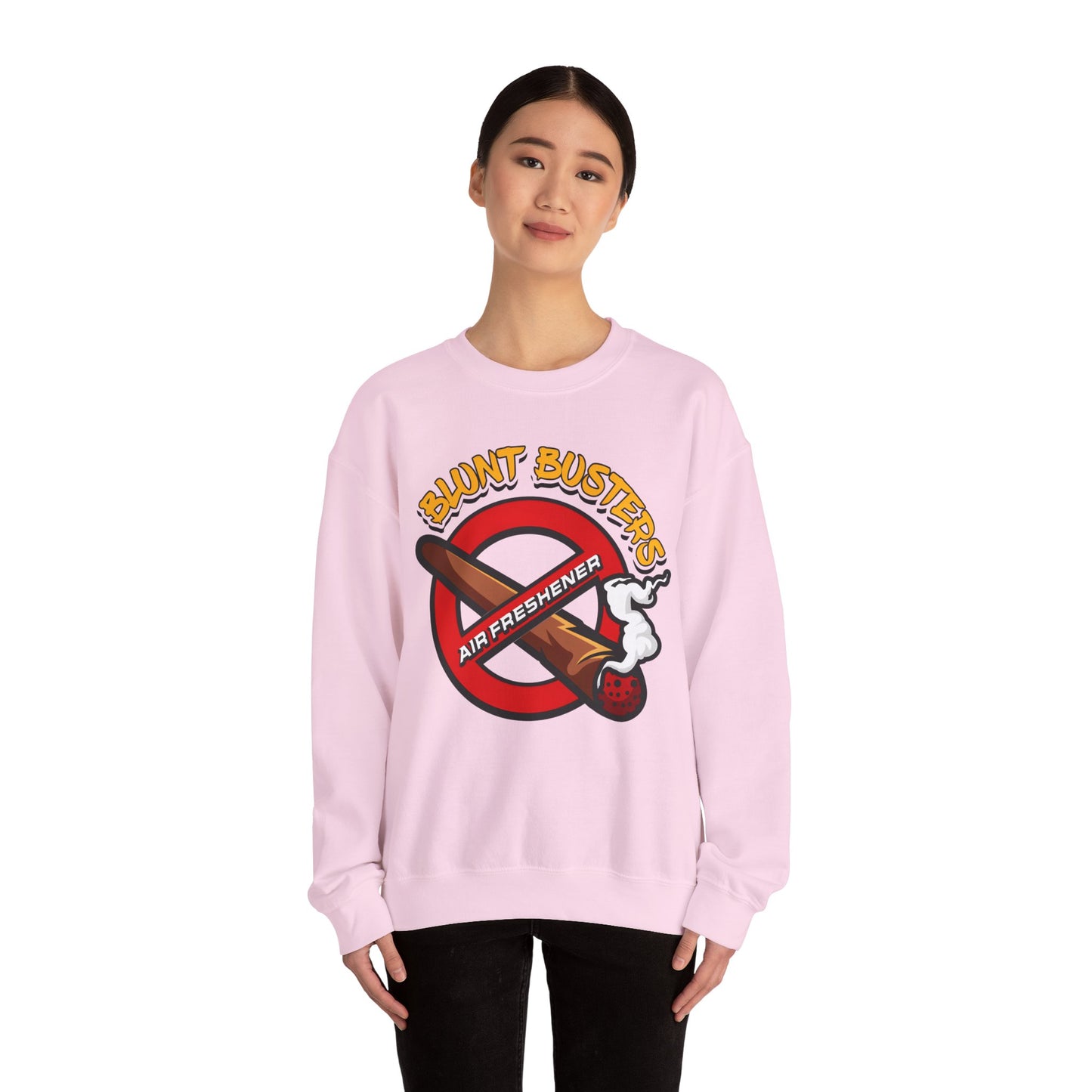 Blunt Busters Sweatshirt - Fun Crewneck for Cannabis Lovers, Comfy Gift for Friends, Chill Vibe, Everyday Wear, Festival Apparel, [...]