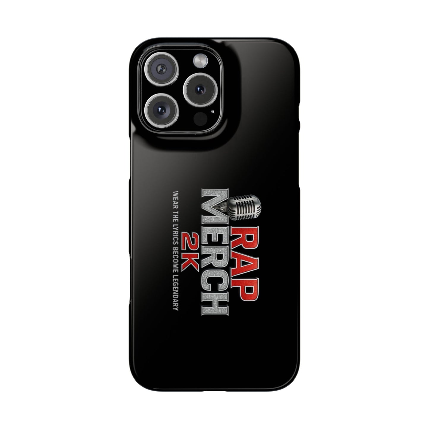Rap Merch Snap Case for Music Lovers, Hip Hop Phone Cover, Mobile Accessories, Gift for Musicians, Trendy Phone Case