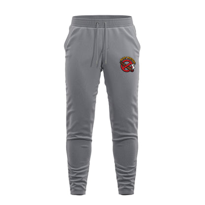 Embroidered Retro Flame Logo Joggers
