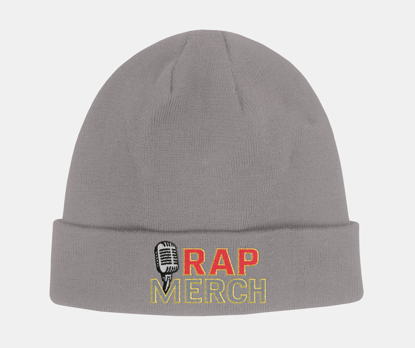 Embroidered Rap Merch Beanie | Hip Hop Knit Cap | Warm Winter Accessory | Music Lover Gift | Trendy Streetwear Hat, Cool Gift Idea