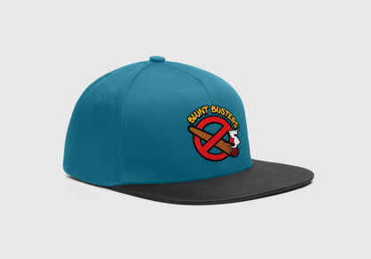 Embroidered Peace Sign Skull Snapback Hat – Retro Punk Skate Cap