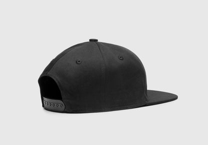 Embroidered Peace Sign Skull Snapback Hat – Retro Punk Skate Cap