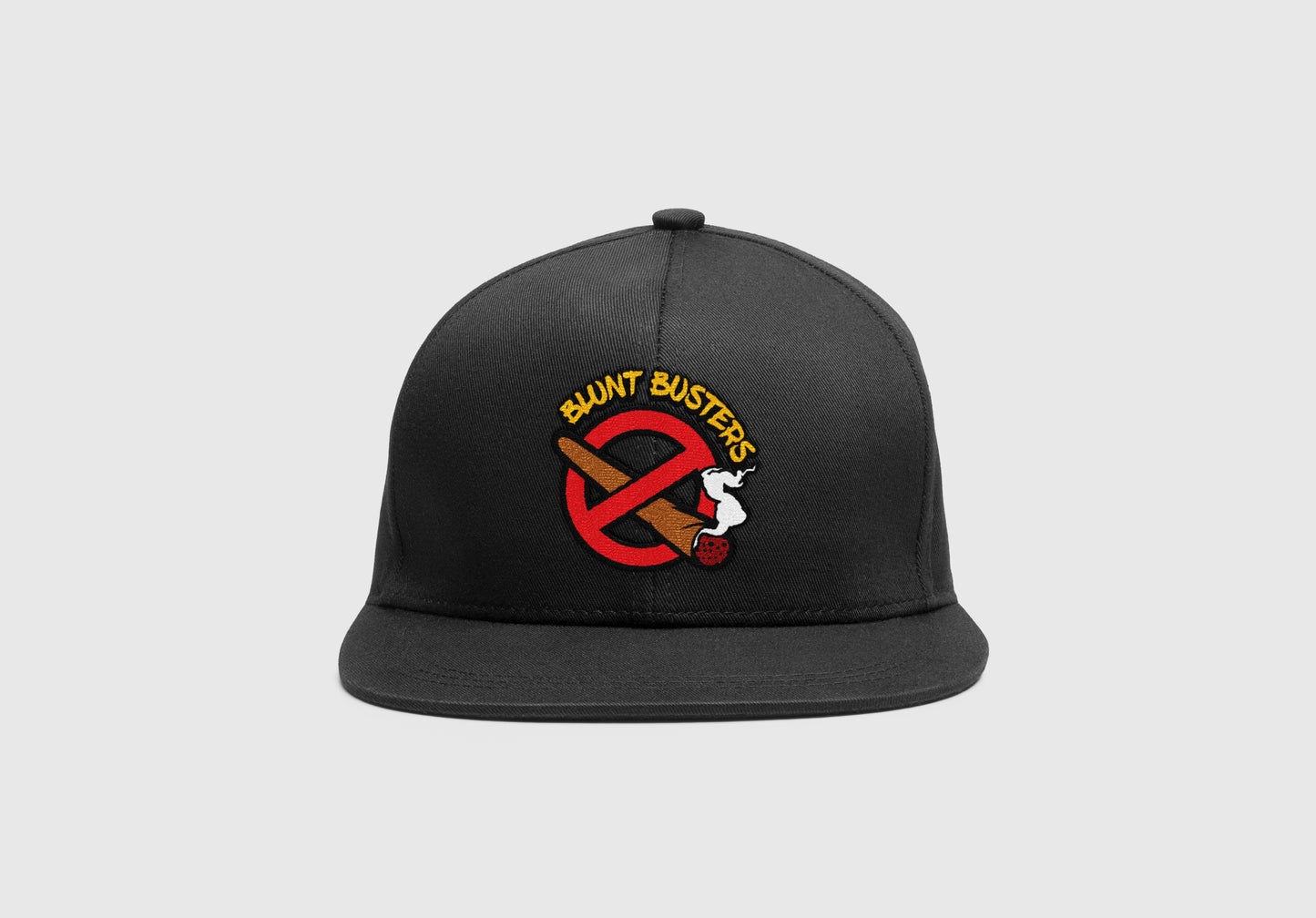 Embroidered Peace Sign Skull Snapback Hat – Retro Punk Skate Cap