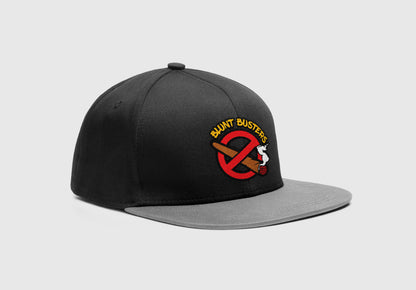 Embroidered Peace Sign Skull Snapback Hat – Retro Punk Skate Cap