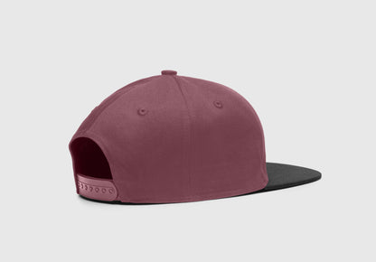 Embroidered Peace Sign Skull Snapback Hat – Retro Punk Skate Cap