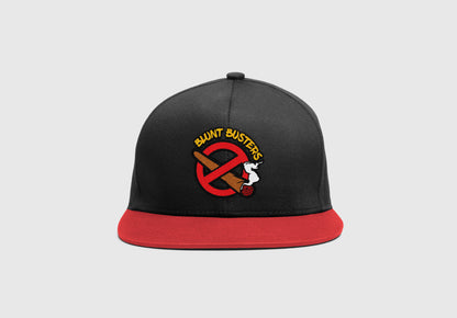 Embroidered Peace Sign Skull Snapback Hat – Retro Punk Skate Cap