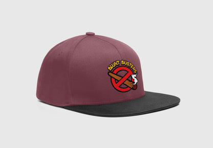 Embroidered Peace Sign Skull Snapback Hat – Retro Punk Skate Cap