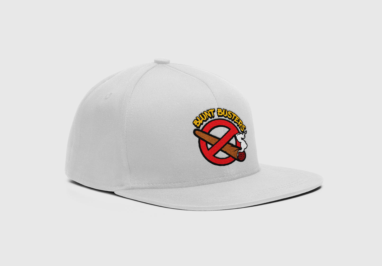 Embroidered Peace Sign Skull Snapback Hat – Retro Punk Skate Cap