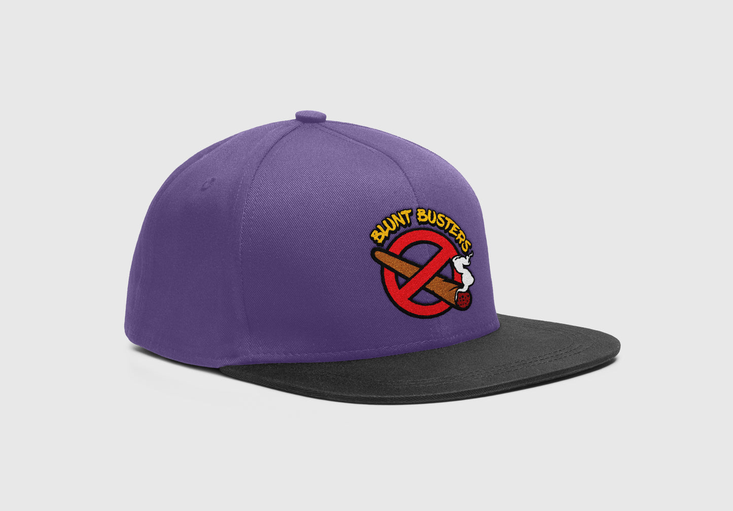 Embroidered Peace Sign Skull Snapback Hat – Retro Punk Skate Cap