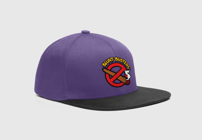 Embroidered Peace Sign Skull Snapback Hat – Retro Punk Skate Cap