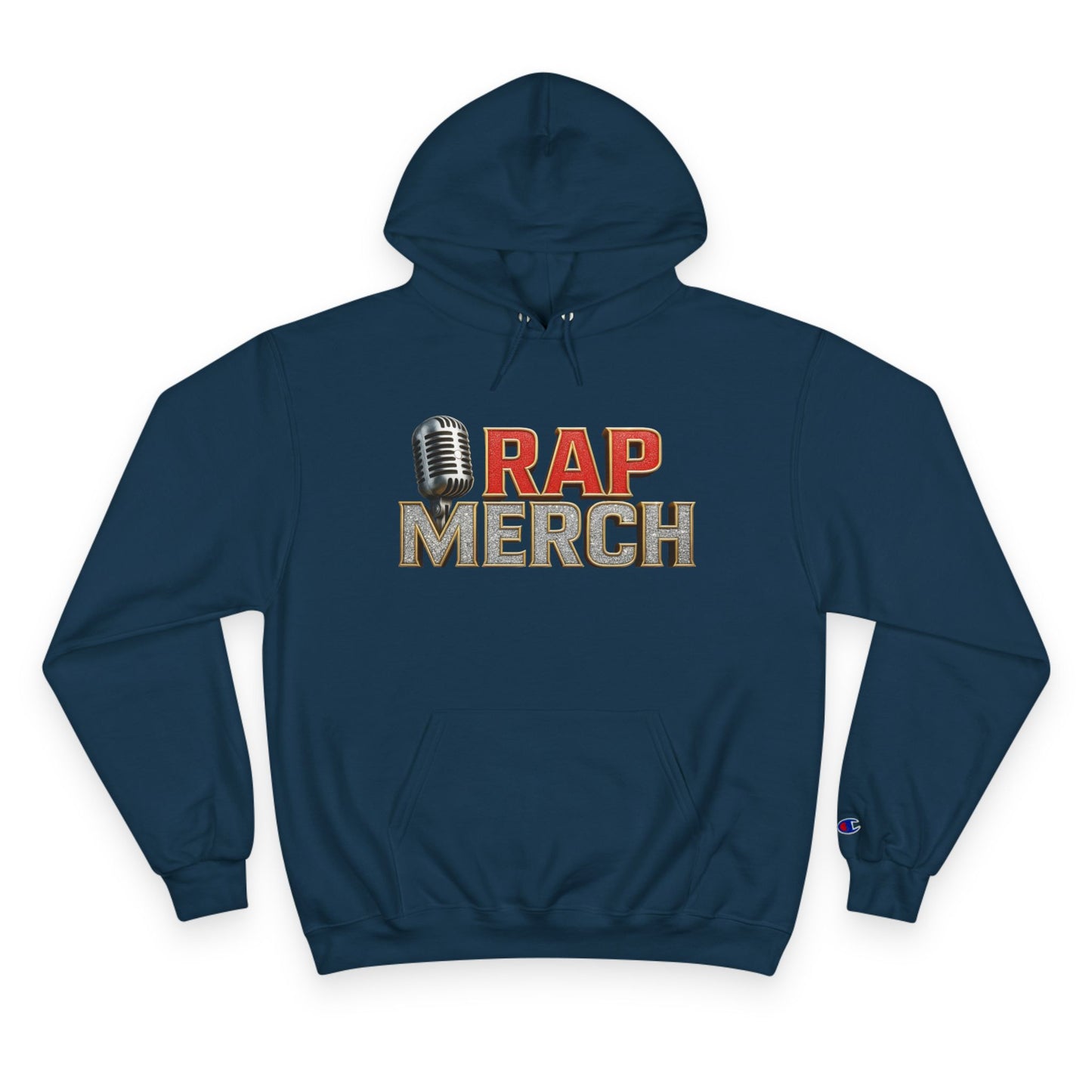 Rap Merch Champion Hoodie Music Lover Gift, Streetwear Fashion, Hip Hop Apparel, Casual Comfort, Unisex Hoodie