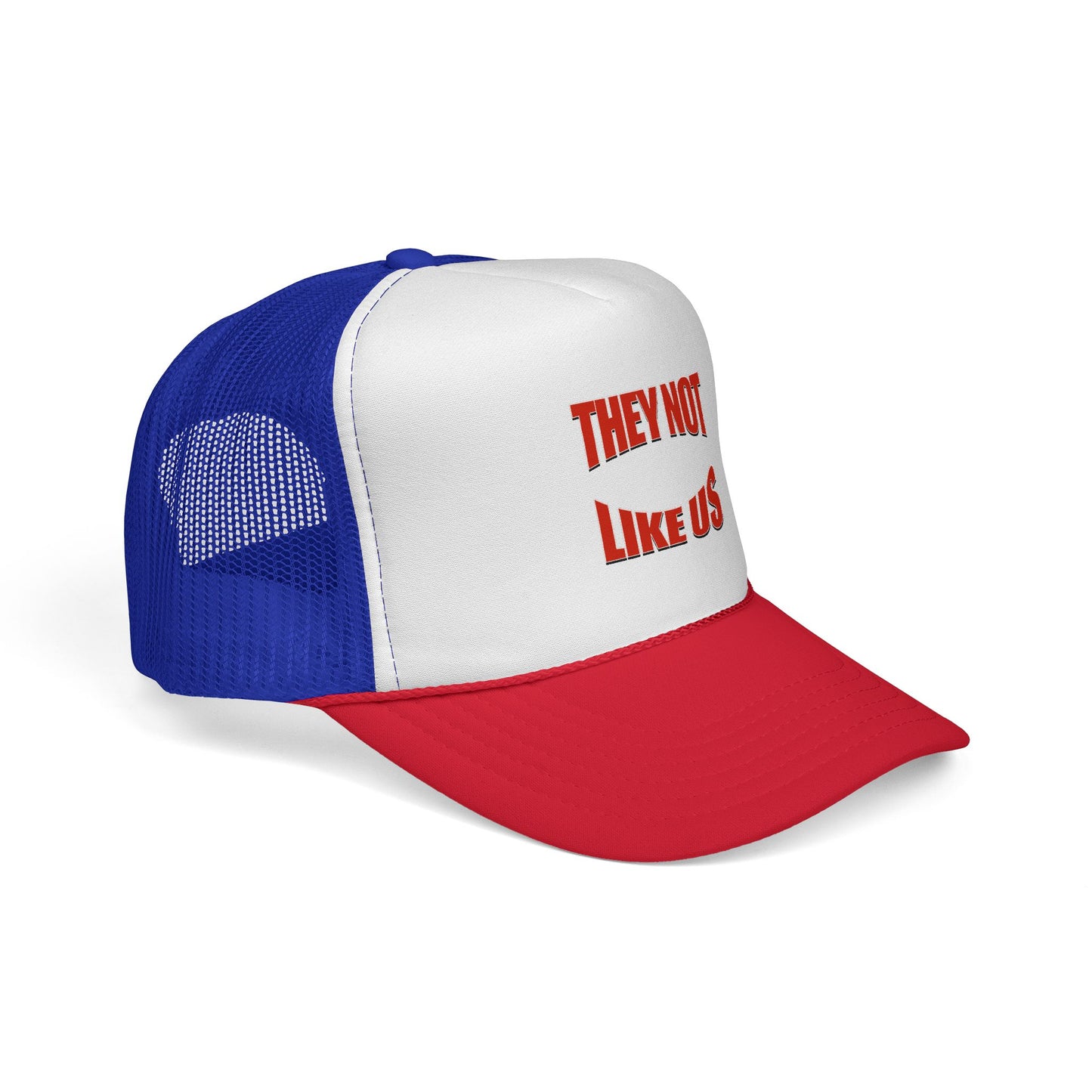 They Not Like Us Bold Statement Trucker Cap - Perfect for Casual Outings, Gifts for Friends, Outdoor Adventures, Sports Events, Summer Festivals