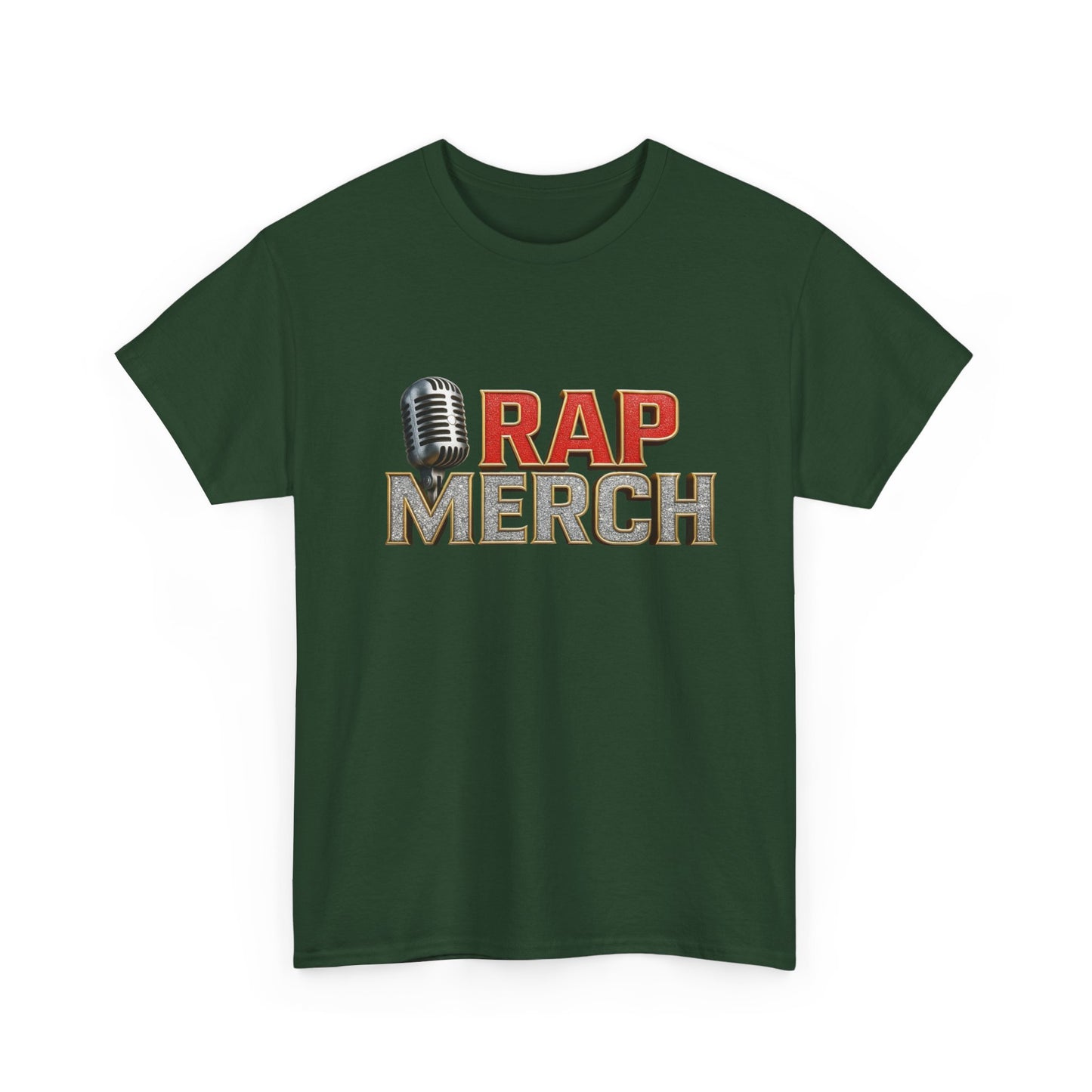 Rap Merch Unisex Heavy Cotton Tee - Hip Hop Style Shirt, Music Lover Gift, Streetwear Apparel, Festival Wear, Casual Outfit