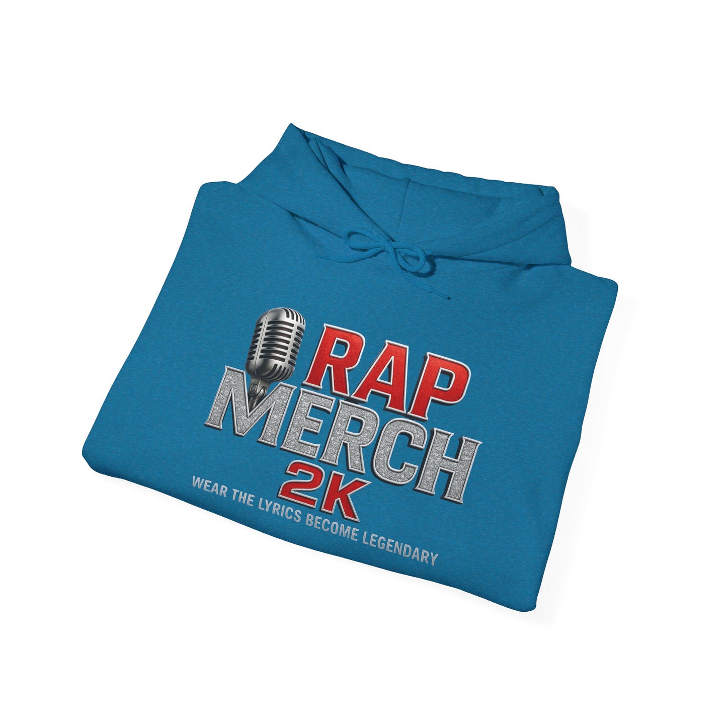 Rap Merch Hooded Sweatshirt, Unisex Rap Hoodie, Music Lover Gift, Cool Streetwear, Hip Hop Fashion, Celebrate Your Passion