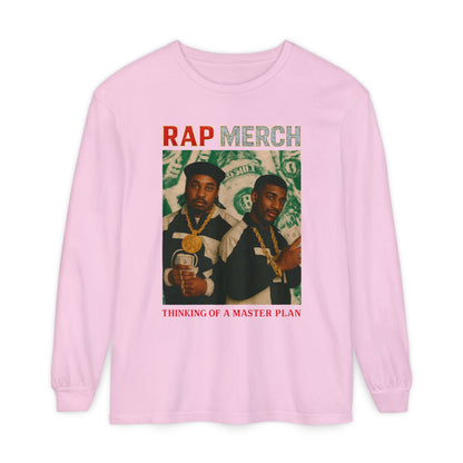 Retro Rap Long Sleeve Tee, Unisex Music Shirt, Hip Hop Tee, Vintage Rap Merchandise, Gift for Music Lovers, Streetwear Top