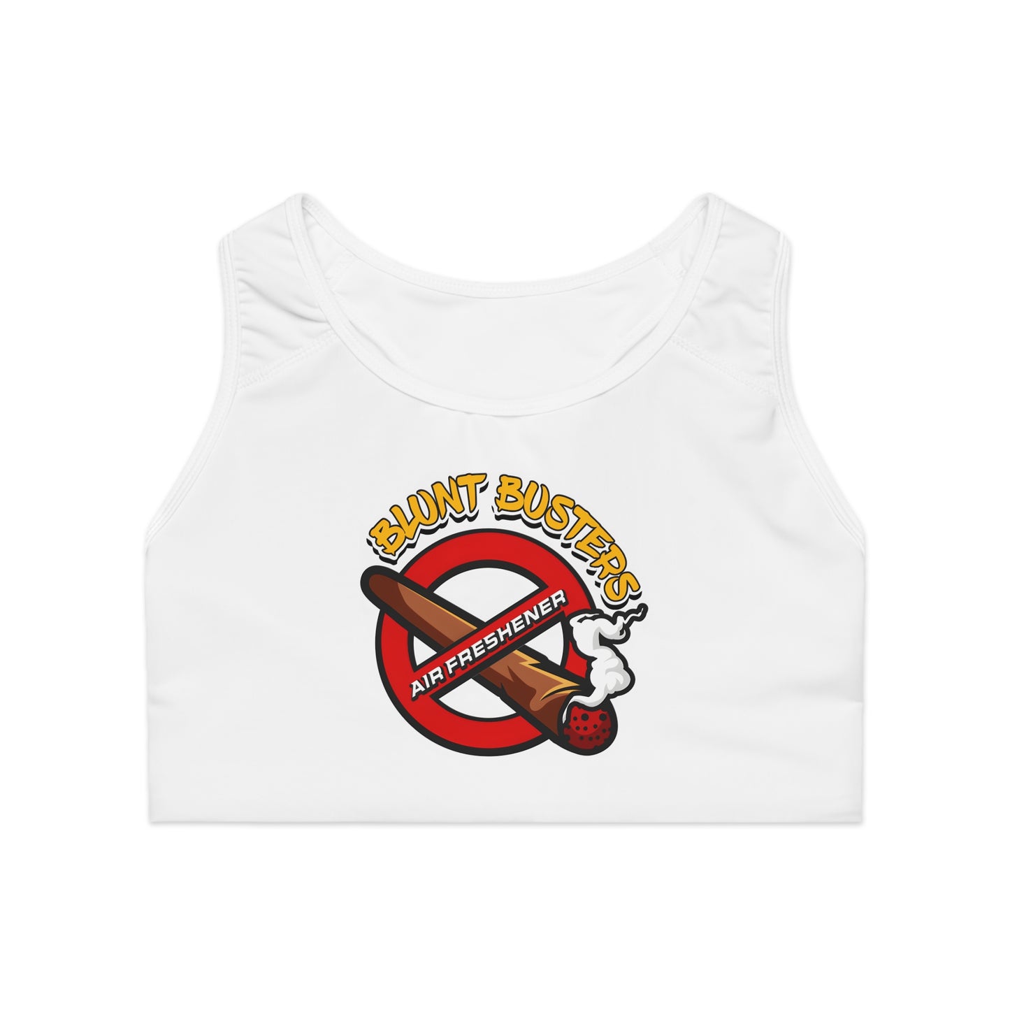 Blunt Busters Air Freshener Sports Bra - Comfortable Activewear for Fitness, Yoga, Gym, Workout, Casual Wear