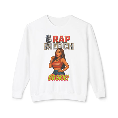 Rap Merch Unisex Crewneck Sweatshirt - Cool Hip-Hop Style, Perfect Gift for Music Lovers, Casual Streetwear, Birthday and Concert Attire