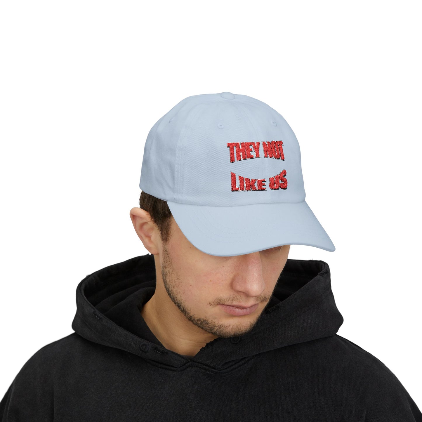“Classic Dad Cap – They Not Like Us Embroidered Adjustable Hat